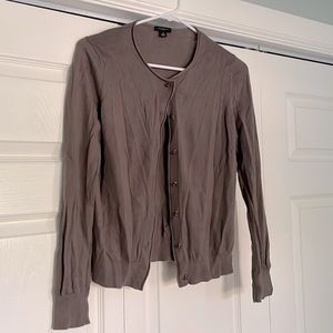 Ann Taylor cardigan brown/taupe size M